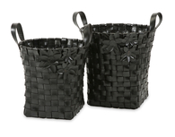 Carswell Recycled Tire Baskets - Set of 2