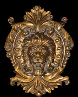 Custom Finished Lion Medallion Plaque