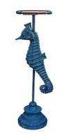 Custom Finished Seahorse Standing Toilet Paper Holder