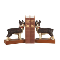 Boston Terrier Dog Bookends
