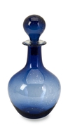 Colbalt Blue Regatta Glass Bottle - Large
