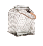 American Farmhouse Wire Cage Jar - Large