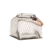 American Farmhouse Wire Cage Jar - Small