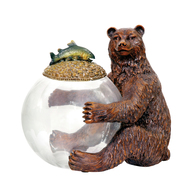 Bear and Fish Jar Keeper