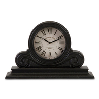 Black Paris Mantle Clock