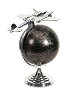 Hadwin Large Airplane Globe Desktop Decor