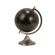 Moonlight Globe With Nickel Finish Stand