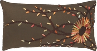 Brown Red 11" x 21" Pillow  S/2