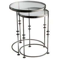 Abacus Nesting Tables - Black