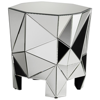 Alessandro Side Table - Clear