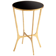 Floyd Glass Top Table - Gold