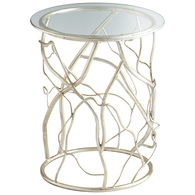 Twisted Love Table - Silver Leaf