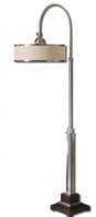 Contemporary Brushed Aluminum Floor Lamp