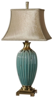 Angelica Blue Table Lamp