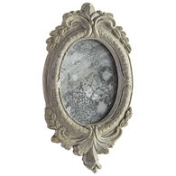 Addie Mirror - Antiqued Ash