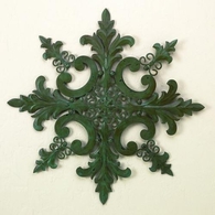 38" Snowflake Design Wall Grille