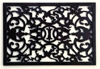 Cut Out Wall Grille  Iron Frame