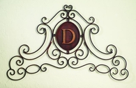 Horizontal Monogrammed Wall Grille