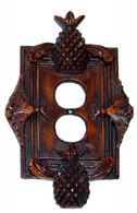 Custom Finished Pineapple Outlet Napoleon Switchplate