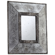 Andreas Antique Silver Mirror