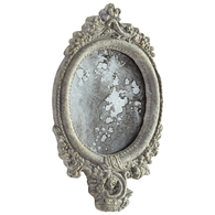 Ansley Mirror - Antiqued Ash
