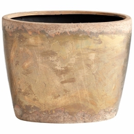 Bronze Ceramic Rosen Planter - Small