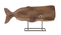 Achilles Carved Wood Whale Statuary
