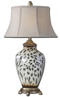 Animal Print Cheetah Table Lamp