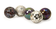 Assorted Mosaic Filler Spheres Balls - Set of 5